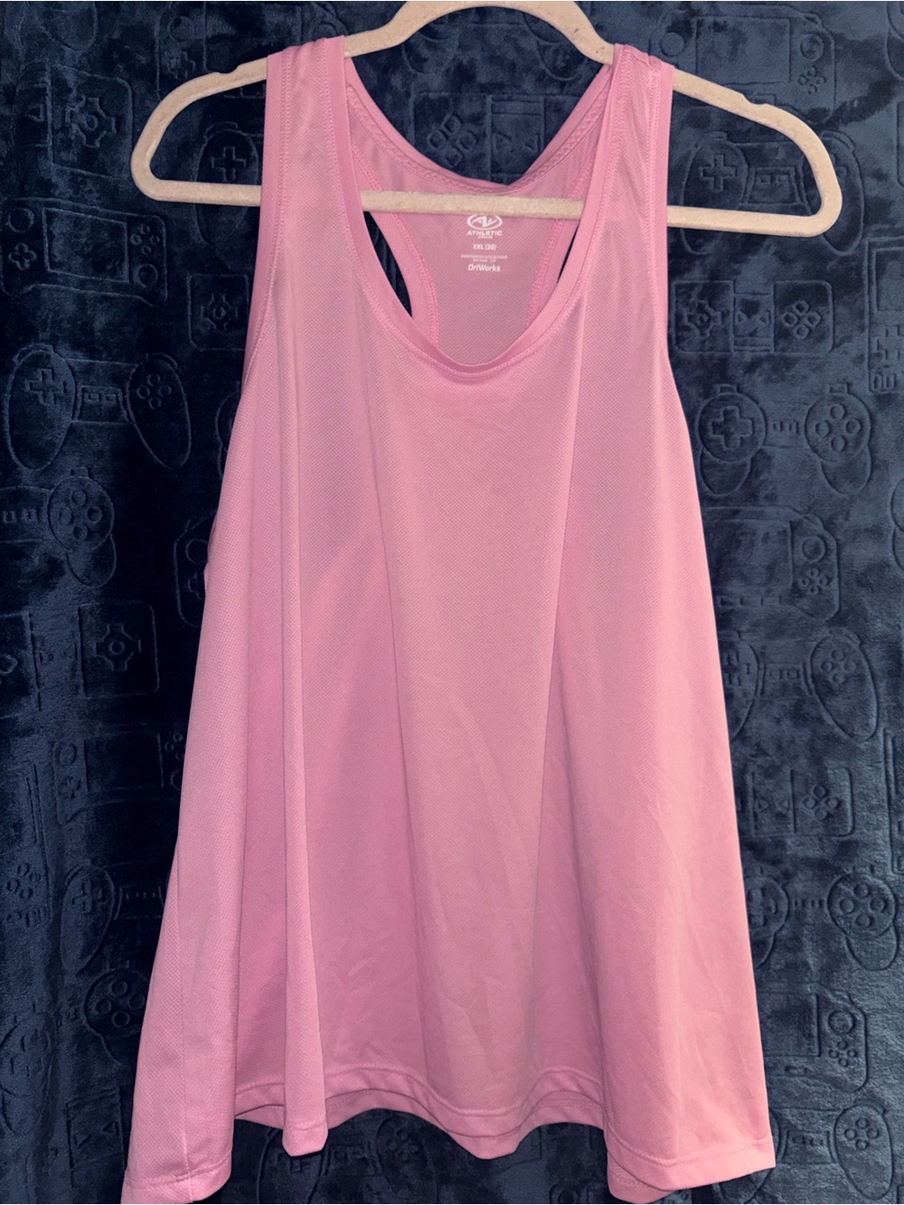 Athletic Works Pink Racerback Performance Tank